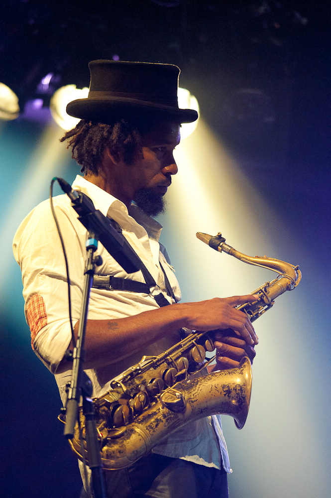 Festival Jazz en Tête 2012 : le saxophoniste Kebbi Williams.