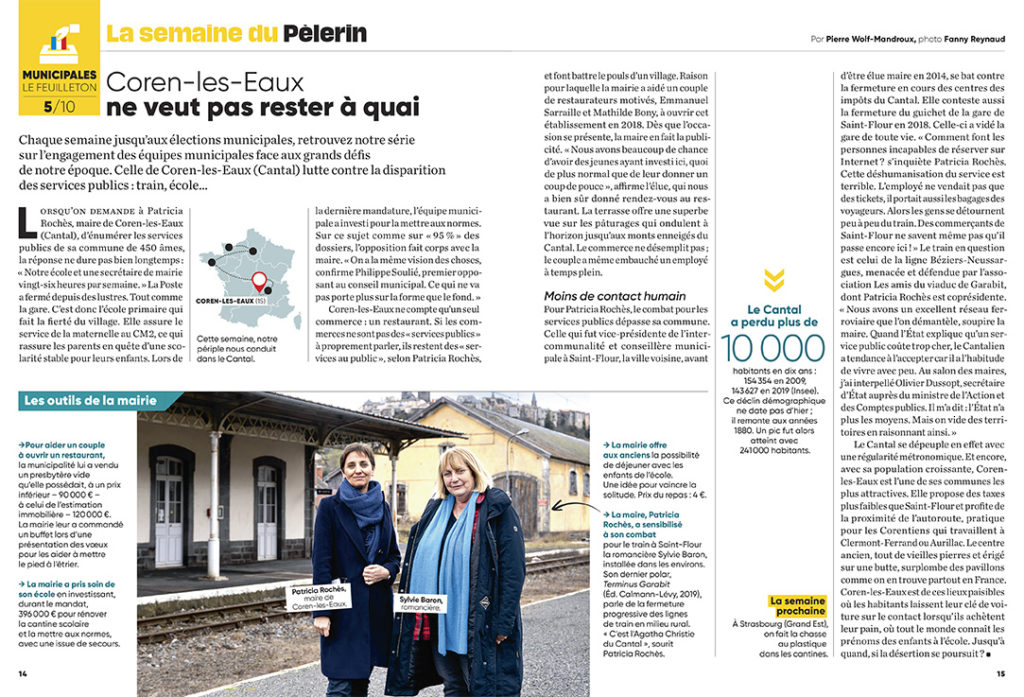 parution presse magazine national, fanny reynaud photographe pigiste en auvergne